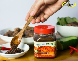 Mắm ruốc ăn liền hộp vuông 200gr
