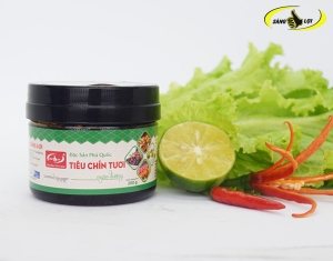 Tiêu chín tươi ngào đường hộp 200gr