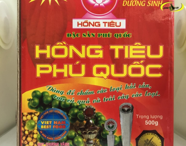 Muối Hồng Tiêu Hộp 500gr