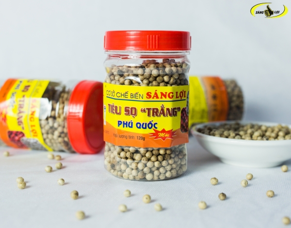 Tiêu sọ (Tiêu Trắng) hộp 100gr