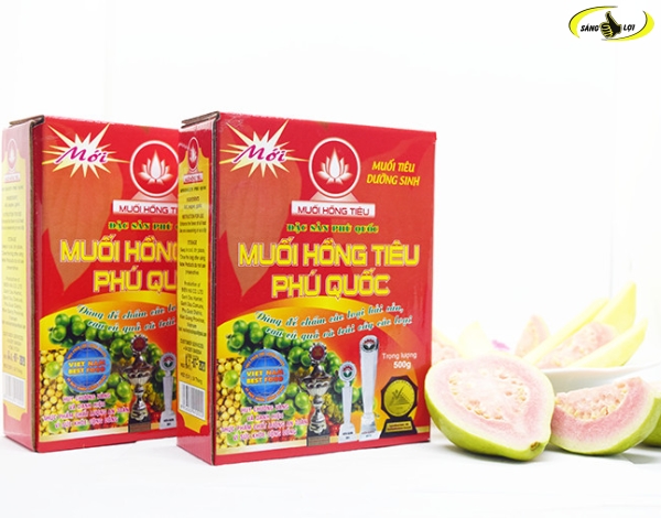 Muối Hồng Tiêu Hộp 500gr