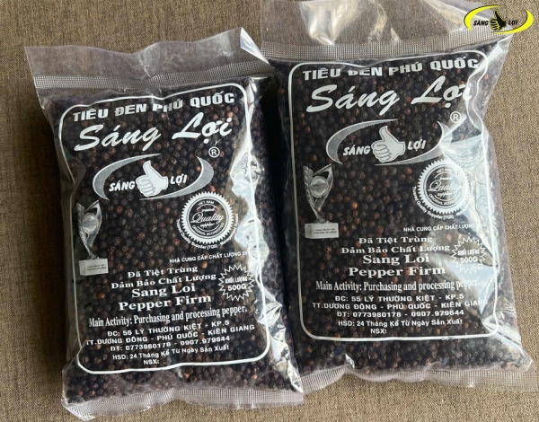 Tiêu Đen (Tiêu Cội) Phú Quốc (250gr)